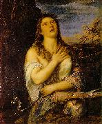TIZIANO Vecellio Penitent Mary Magdalen r Germany oil painting artist